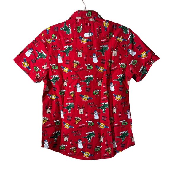 Denim & Flower Ricky Singh Joy To The World Men's Shirt SZ M - Picture 2 of 6